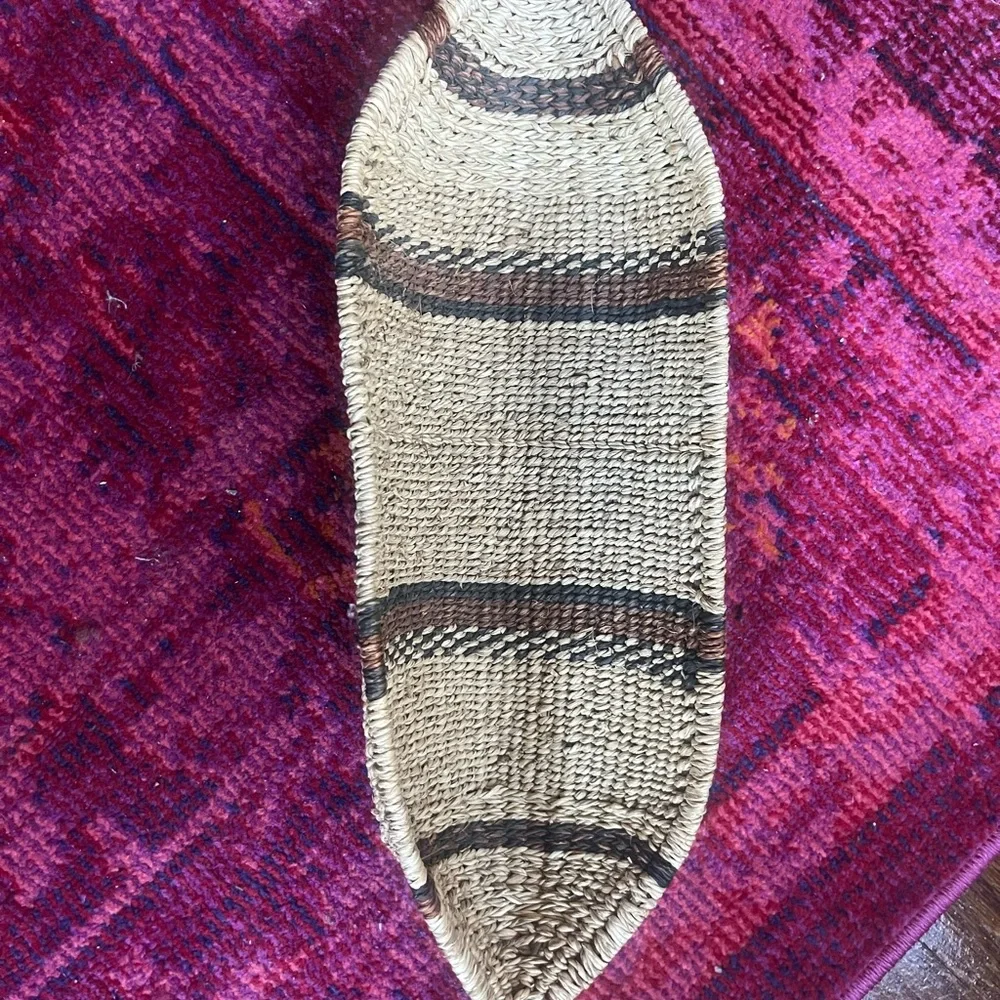 Ethiopian Hand Woven Gambella Canoe Basket